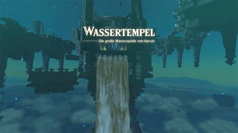 Zelda: Tears of the Kingdom: Wassertempel abschließen, Vier。